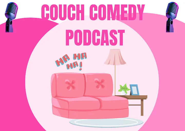COUCH COMEDY PODCAST - Comedians in lingerie tell ALL - Episode 1 product image (1)