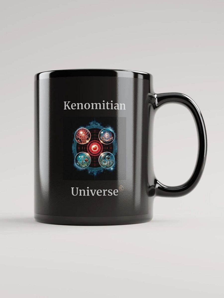 Kenomitian Universe | Black Glossy Mug product image (1)