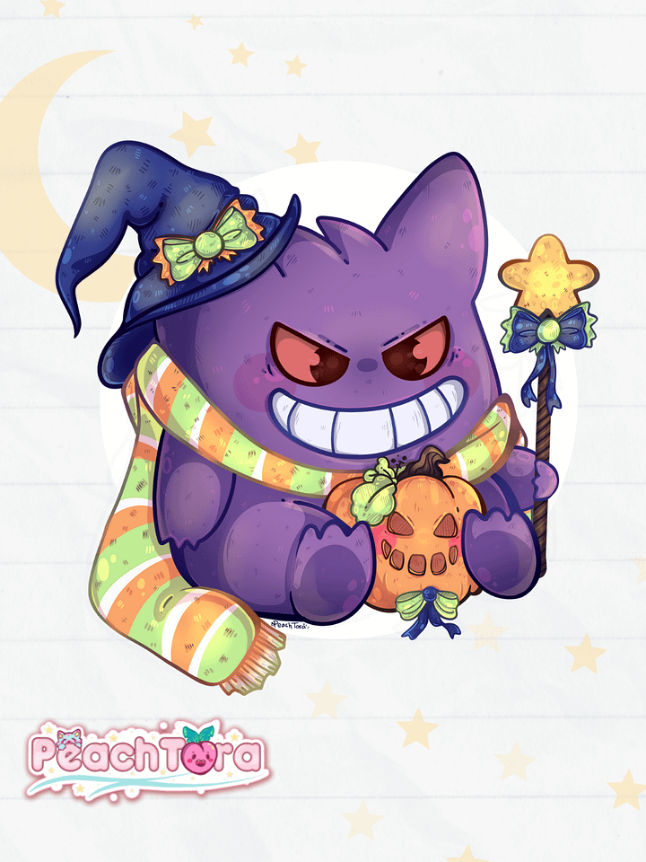 Poke Gengar 🌖🎃 (Holographic) product image (1)
