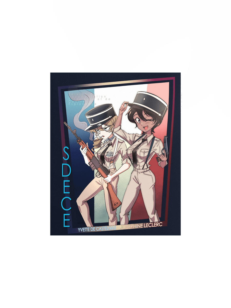 Yvette de Castelnau & Josephine Leclerc PRINT product image (4)