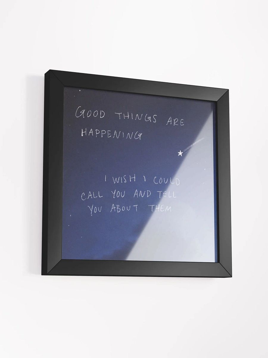 I Wish I Could Call Framed Art Print product image (3)