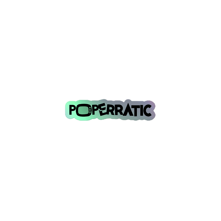 Poperratic Holographic Sticker product image (1)