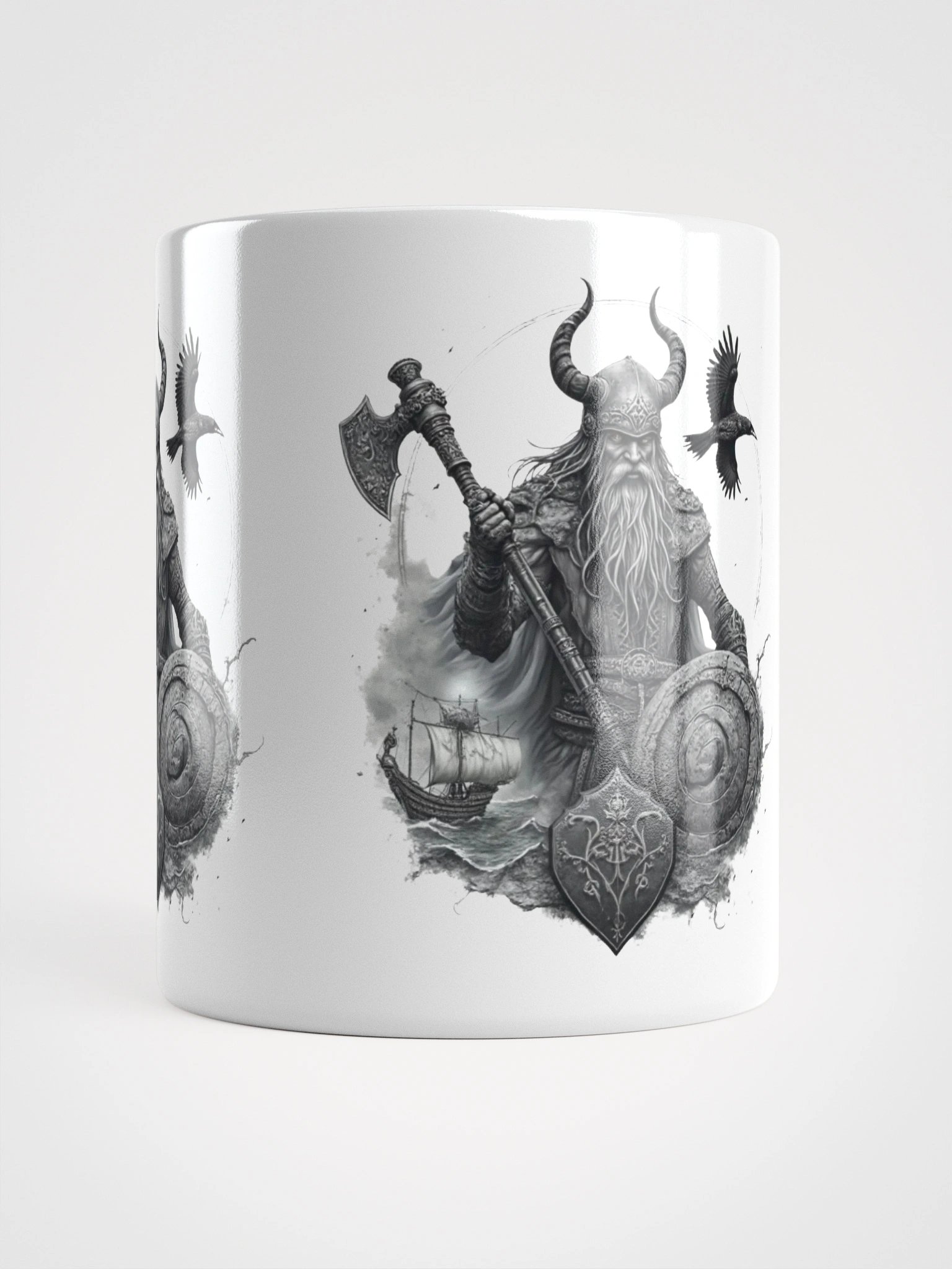 “Odin’s Legacy” Battle Mug – Forged Ceramic Strength product image (13)