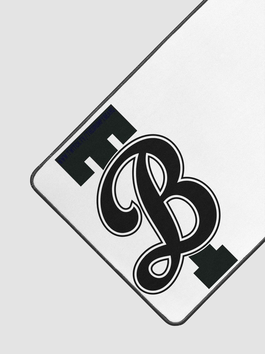 Team Beardlings - Desk Mat 15.5" x 31.5" White product image (3)