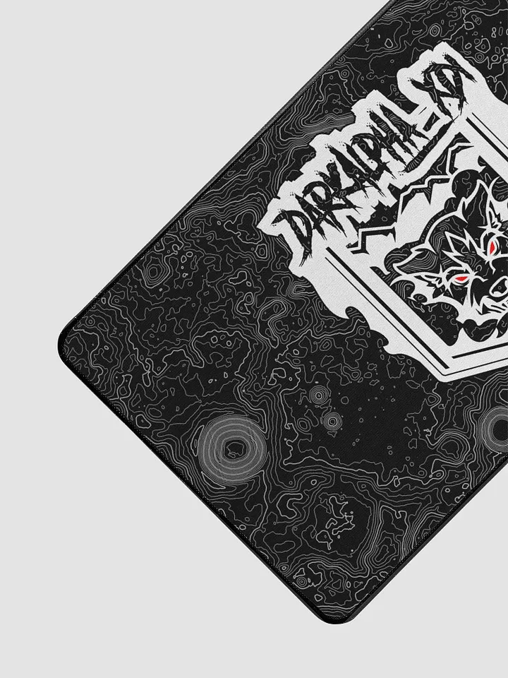 DarkAlpha B&W Topograph Mouse Pad product image (1)