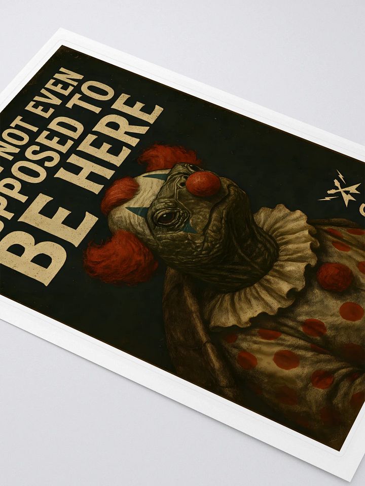 LIMITED EDITION: G.D. Pickups “Clown Turtle” Artwork Sticker product image (2)