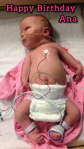 A whole decade of Ana. 😳 🥺 😭 How?! #mybaby #10yearsold #teamamcana #happybirthday