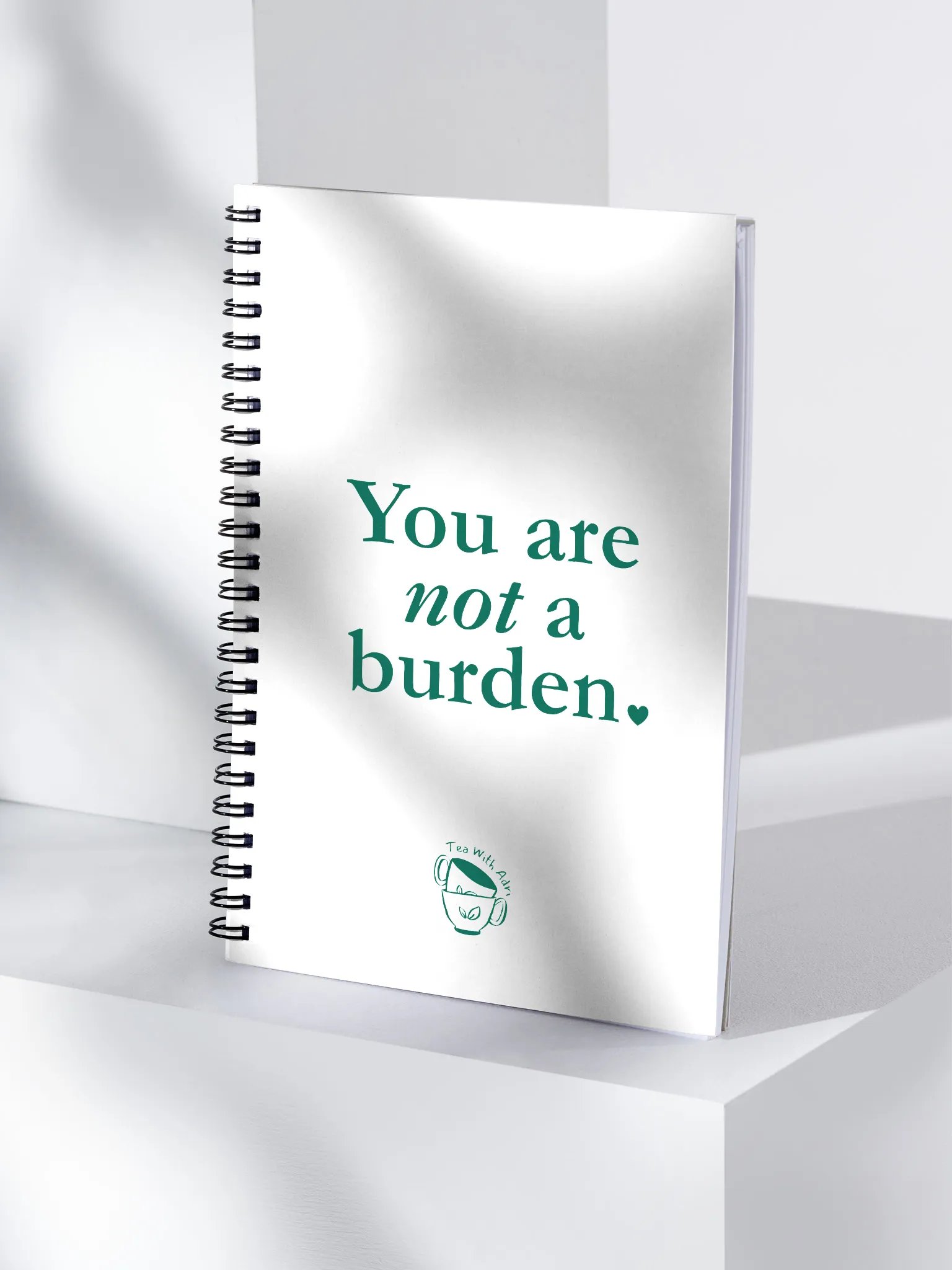 You Are Not A Burden - Spiral Bound Notebook product image (4)