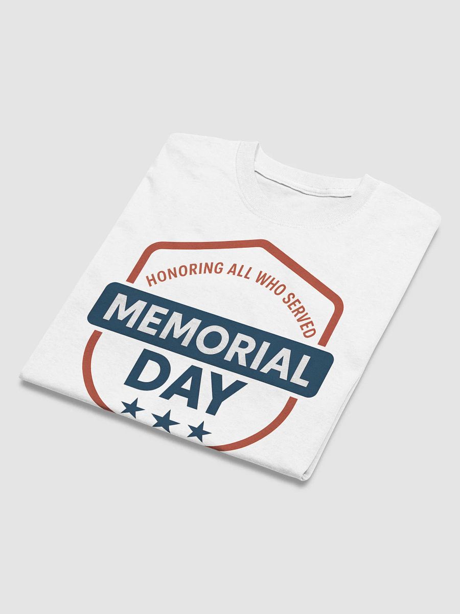 Honoring Shield Memorial Day T-Shirt product image (3)