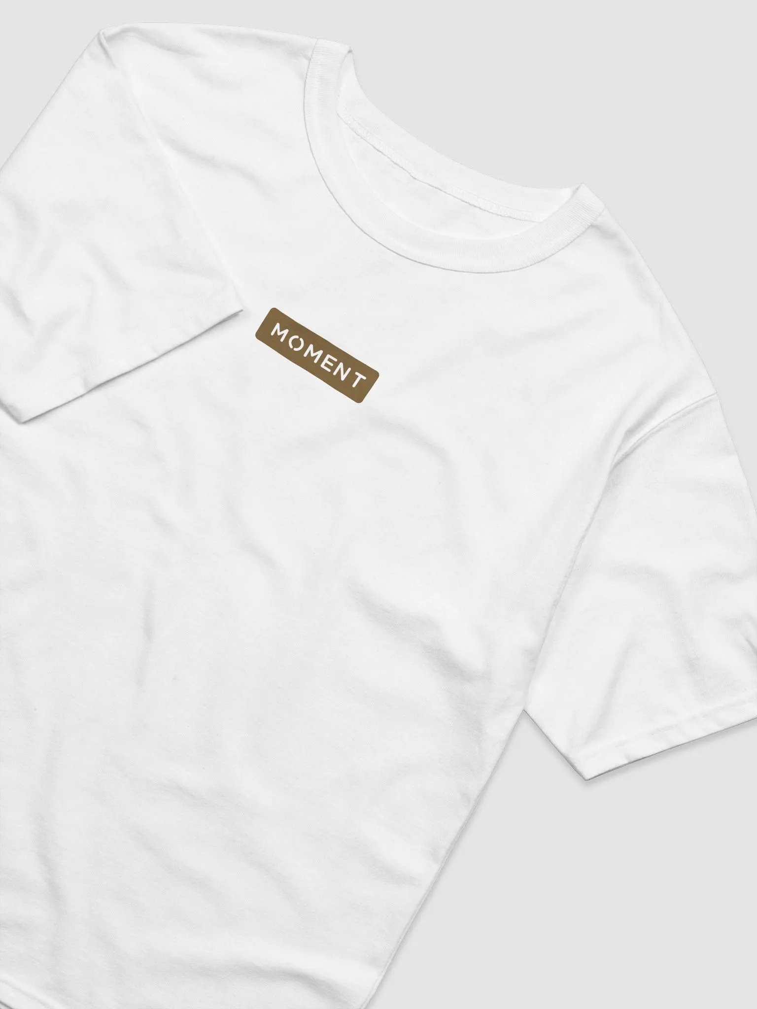 Moment Logo White Tee product image (2)
