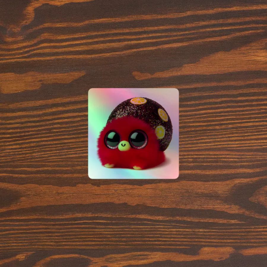 Lemon Glitz Plush Toy Sticker Set product image (5)