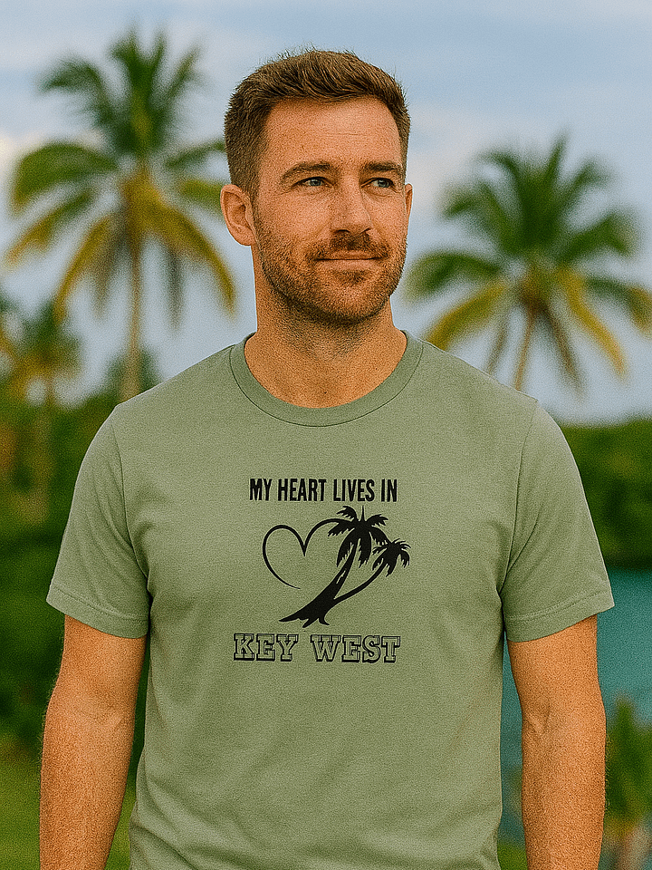 My Heart Lives in Key West Ultra-Soft Tee product image (1)