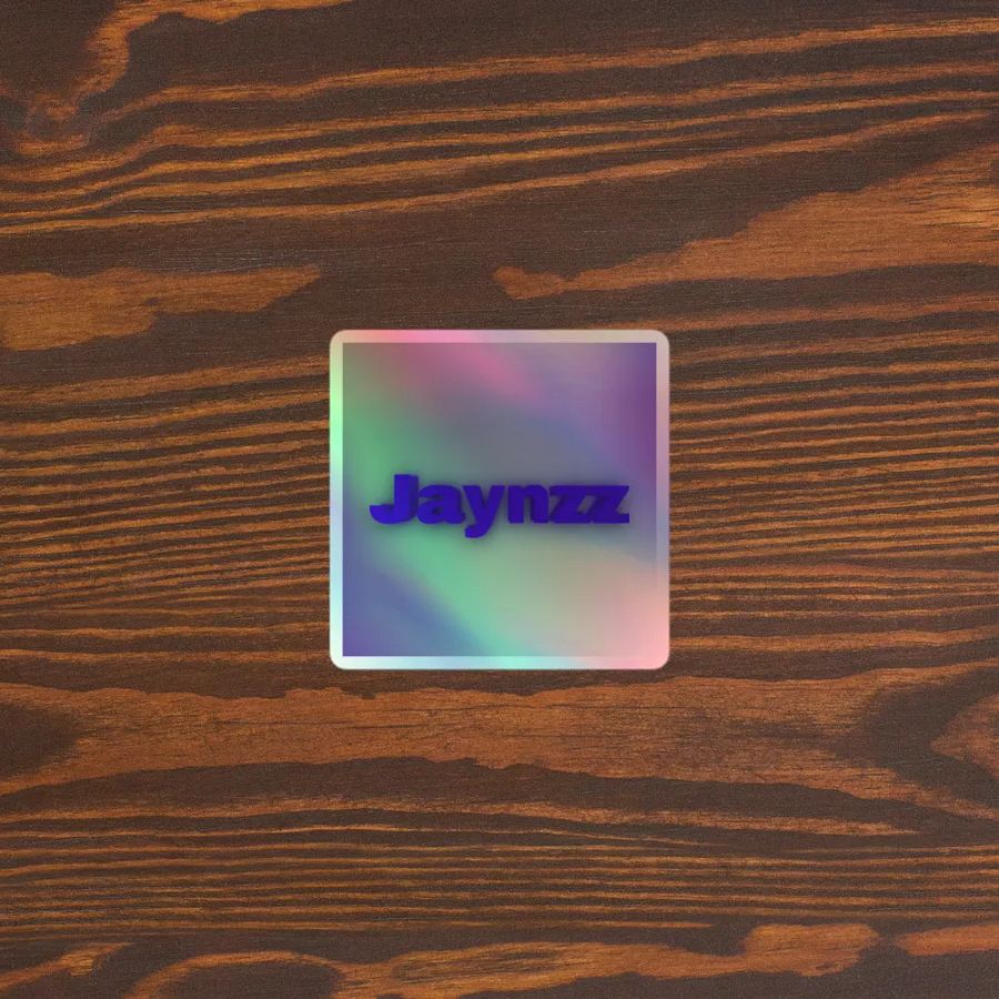 Holographic Purple Jaynzz Hues Sticker Sheet product image (5)