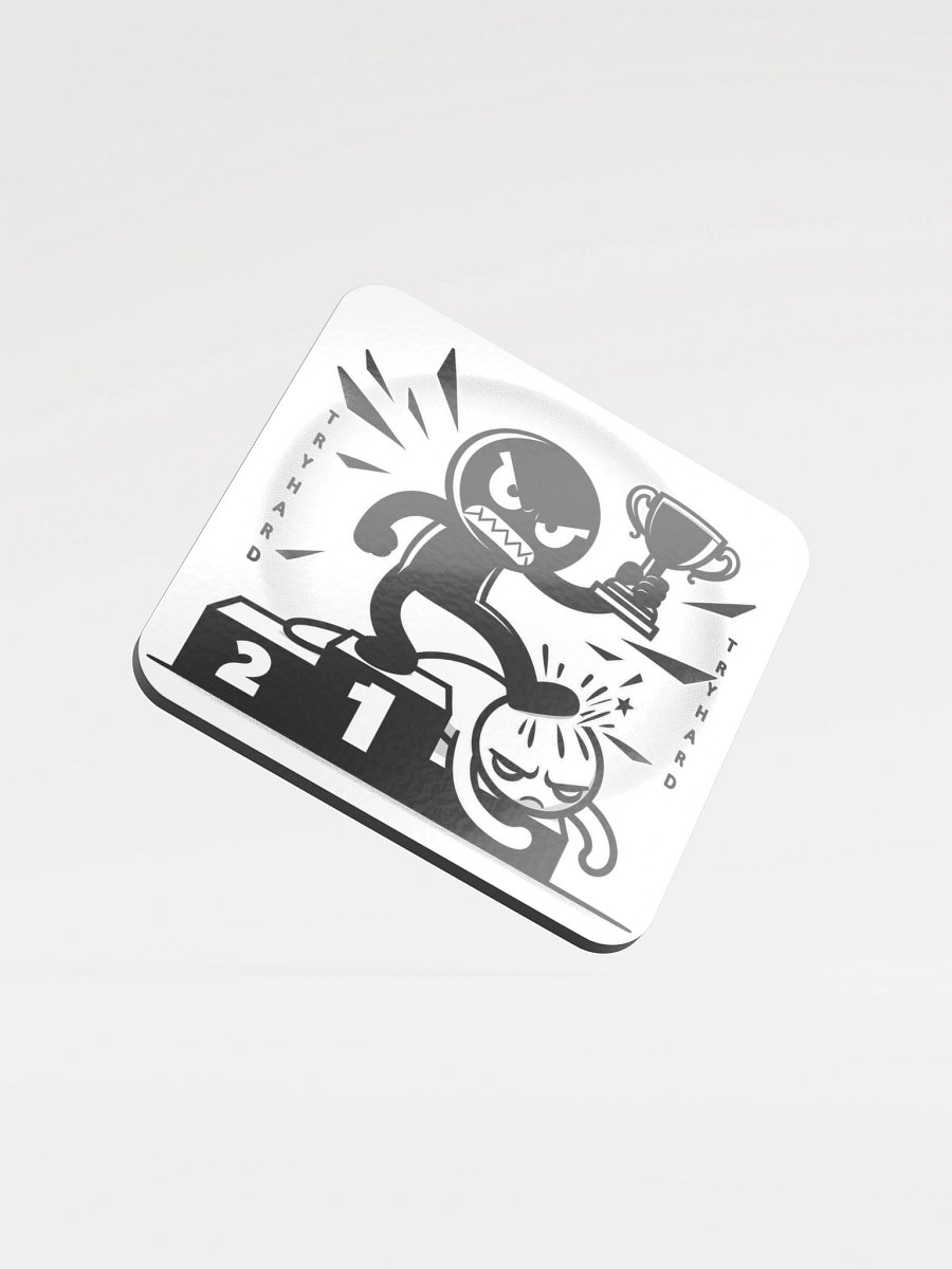 Mr. Try Hard Coaster product image (1)