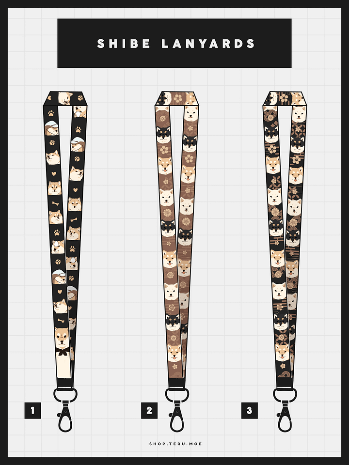 Shiba Lanyards product image (1)