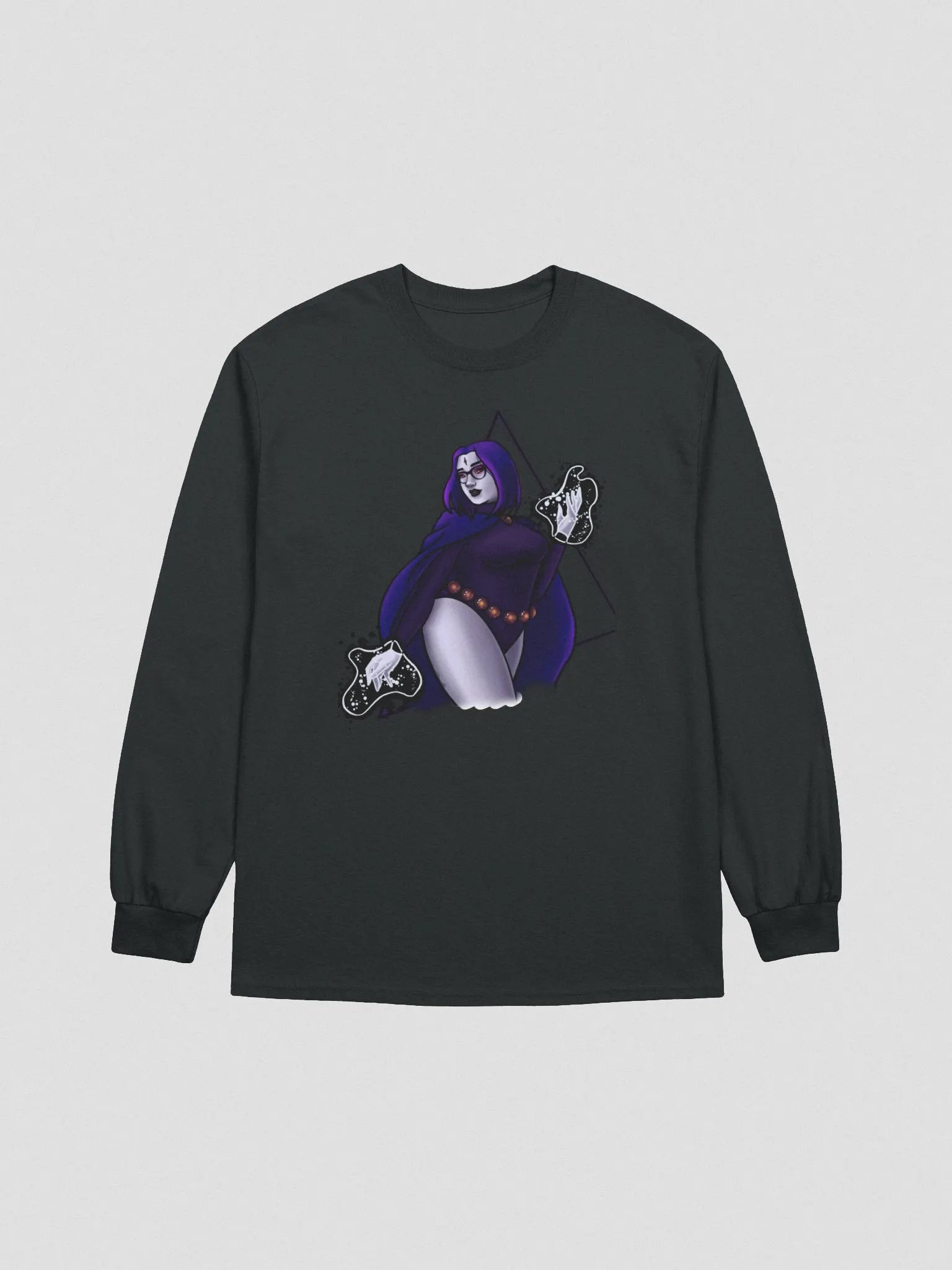 Pixel Raven Long Sleeve product image (6)