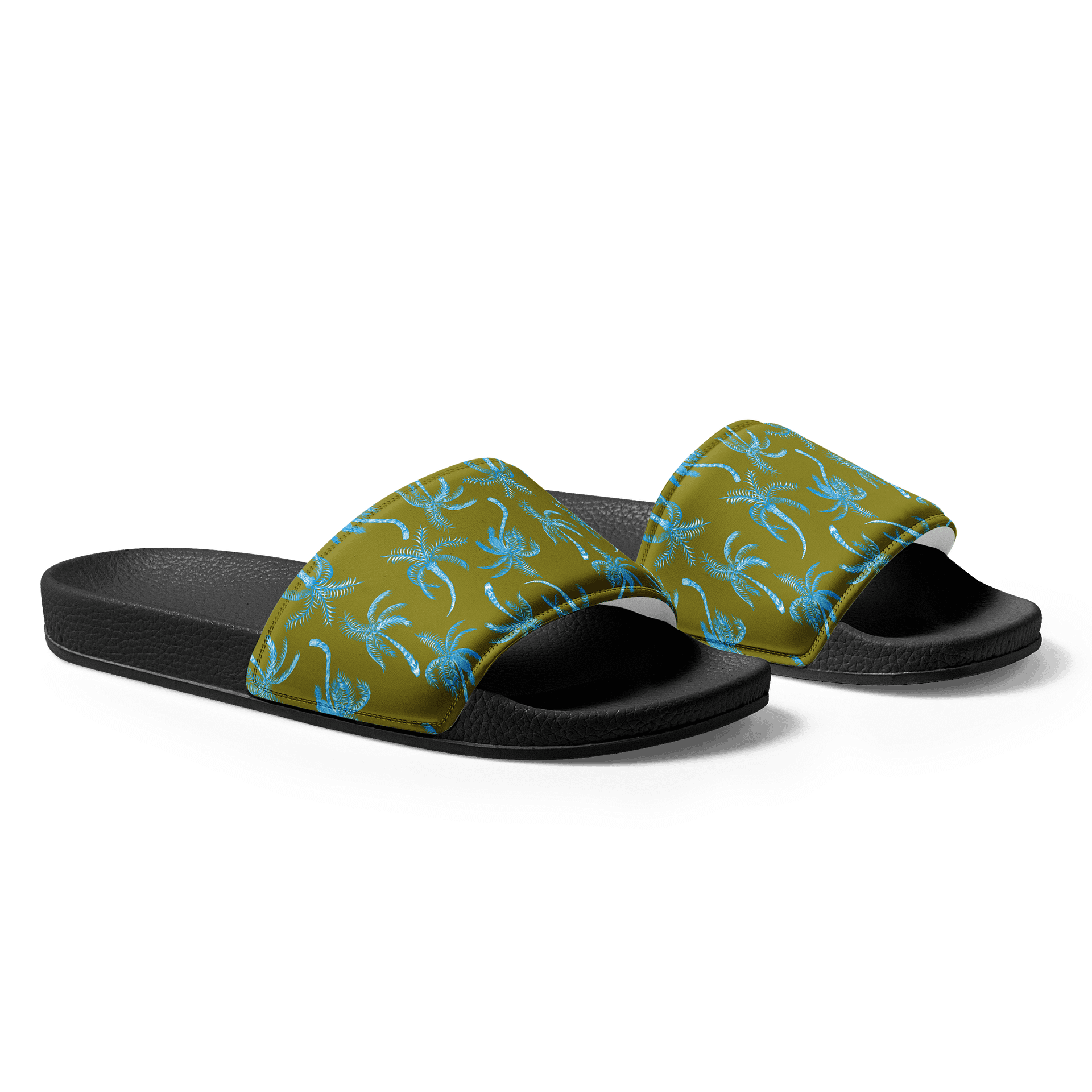 Neon Palmtree | Women's Slides product image (5)
