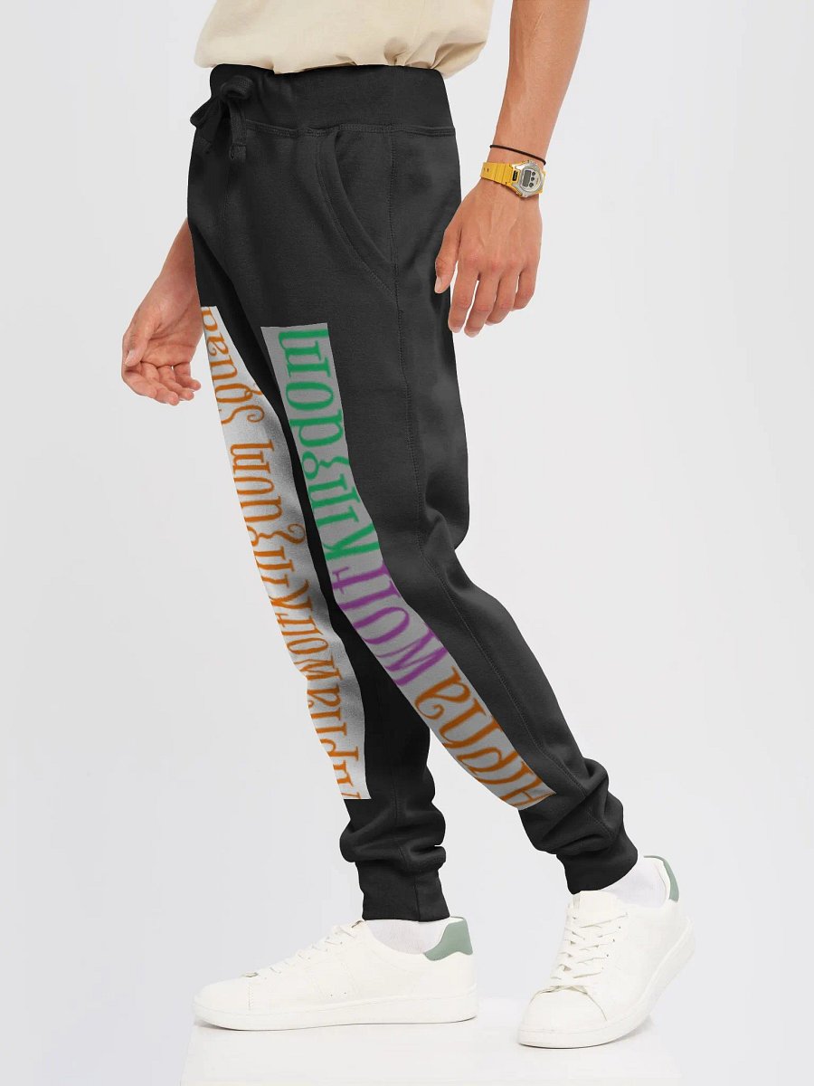 AlphaKingdom Distorted Logo Fleece Joggers product image (24)