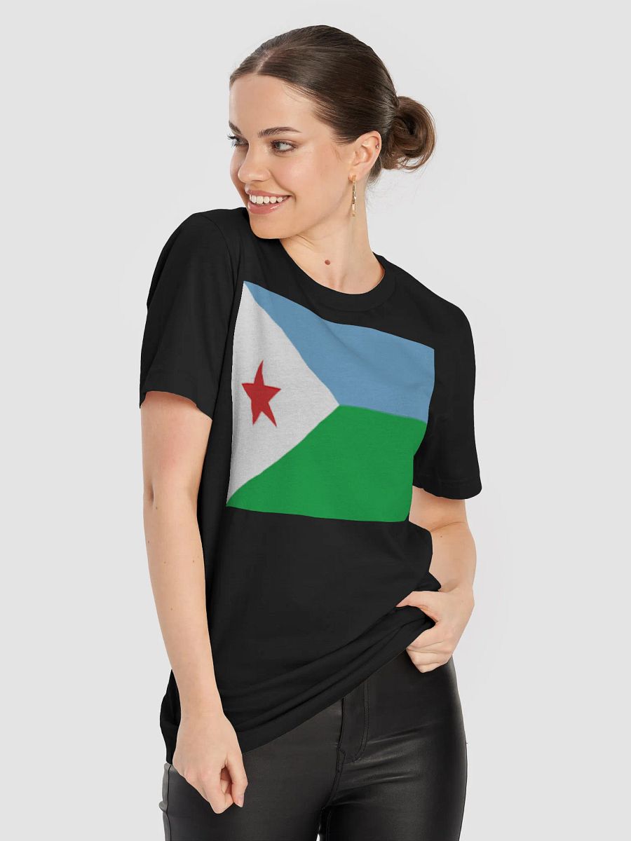 Exclusive Unisex Djibouti Flag Graphic Tee by Graphic Grove - Supersoft Cotton product image (9)
