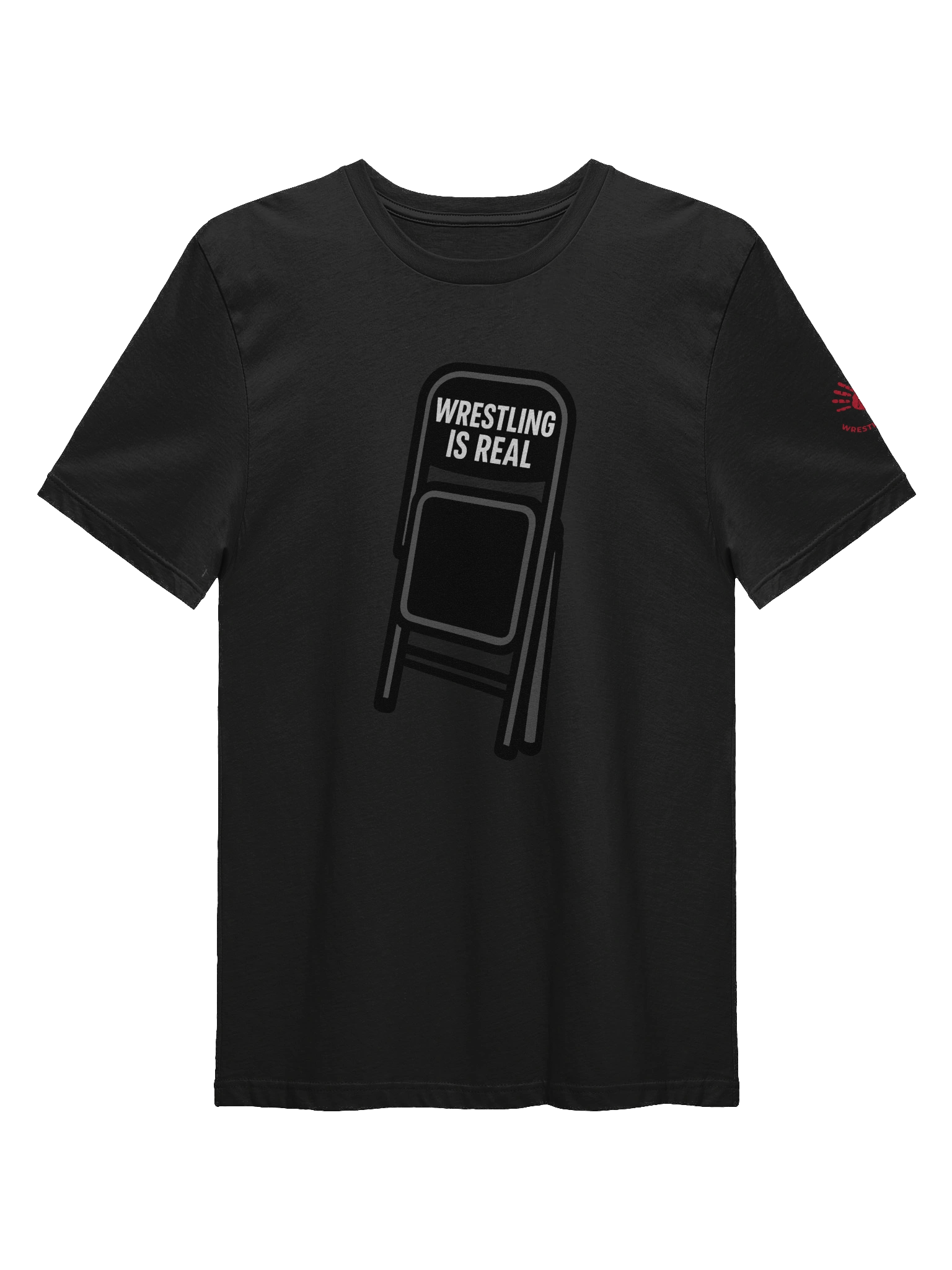 Wrestling Is Real - Black Shirt product image (1)