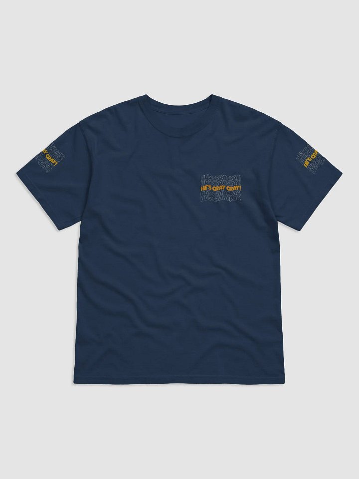 He's cray cray! Shirt (orange/white) product image (1)