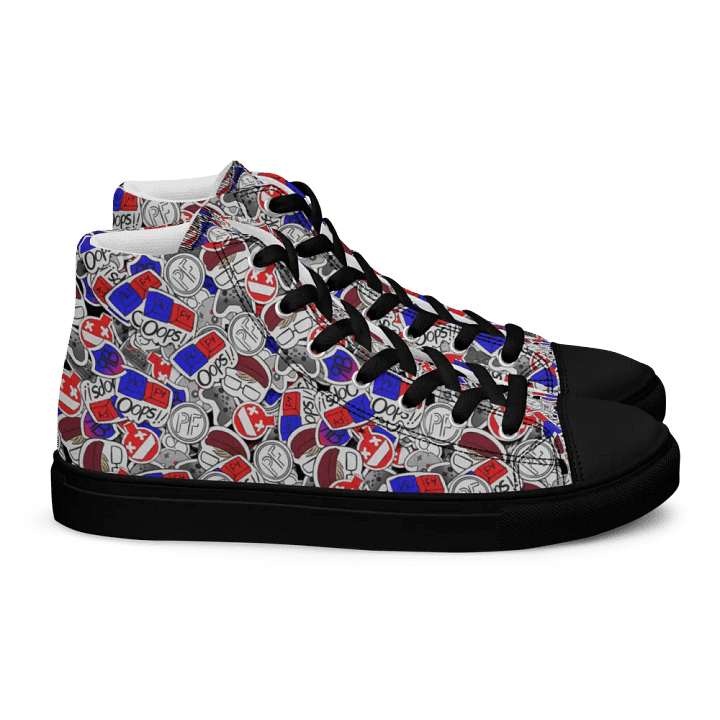 Sticker-Bomb Women's Hi-Tops product image (2)