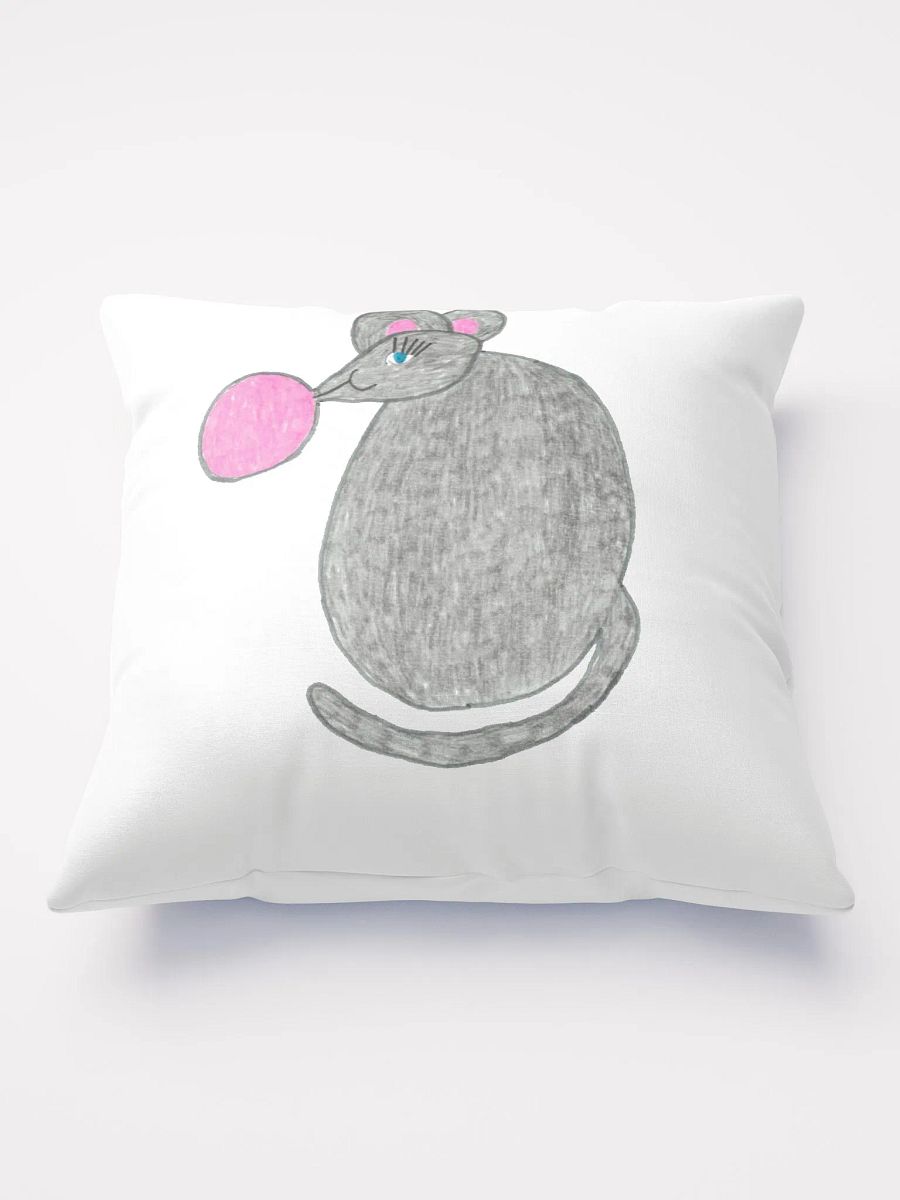 Bubblegum mouse pillow product image (2)