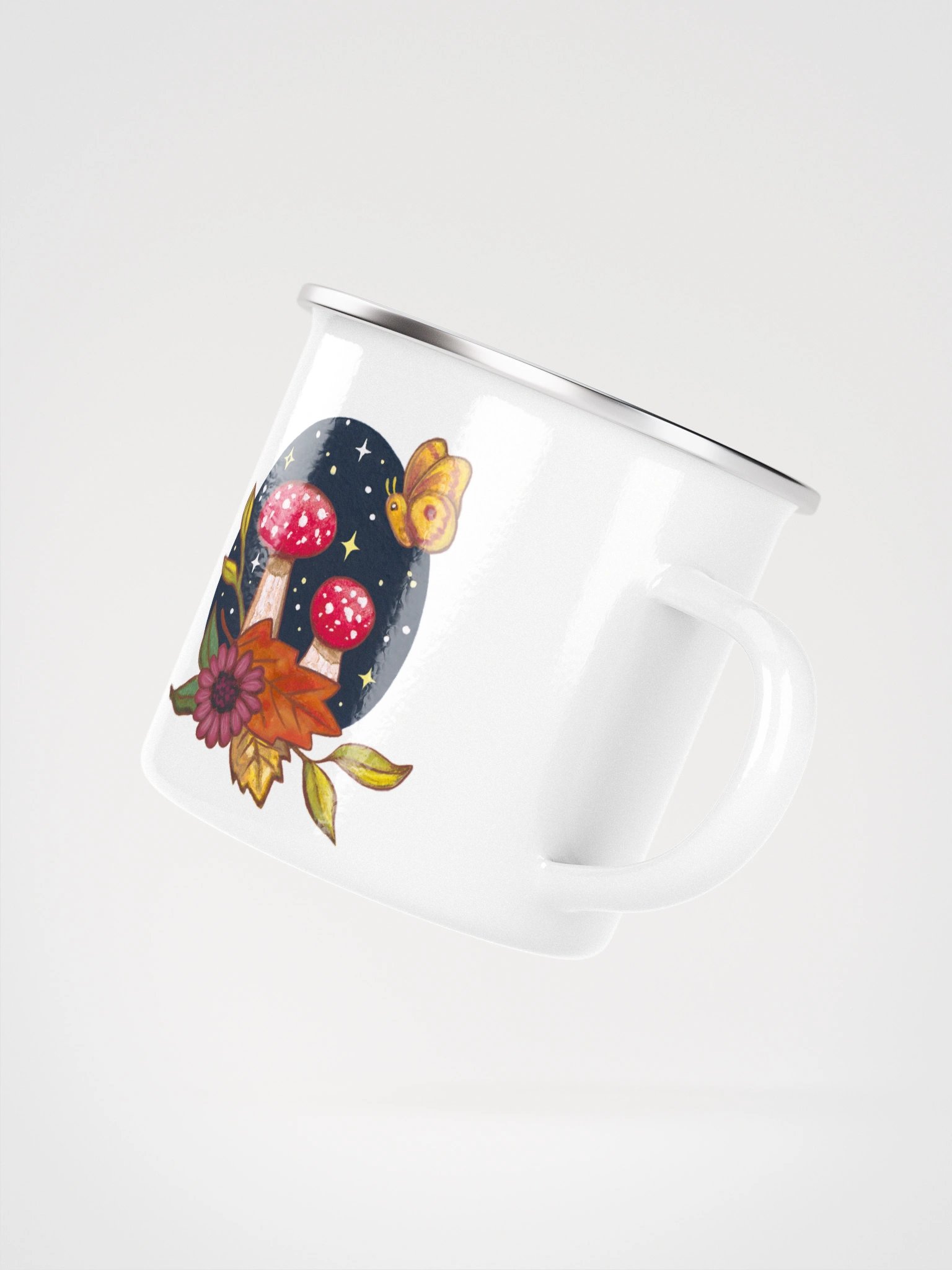 Autumn Secrets - Amanita Muscaria Enamel Mug product image (4)