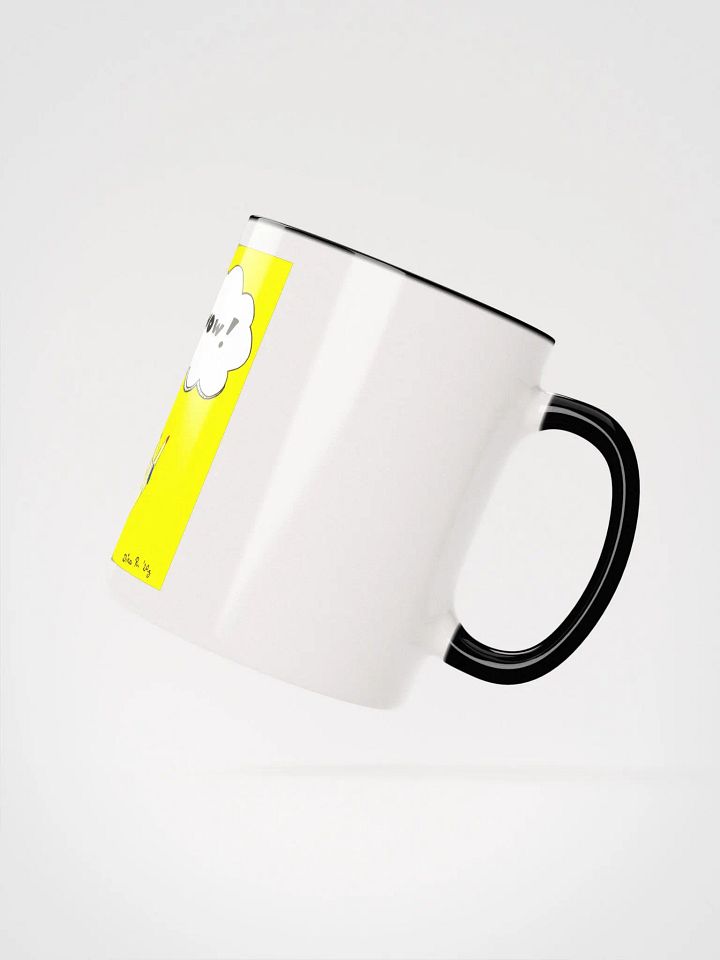 Pop art girl (art by Dina R.) acrylic painting picture - Ceramic Mug with Color Inside product image (8)