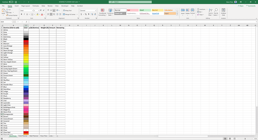Domino Planner 2021 product image (1)