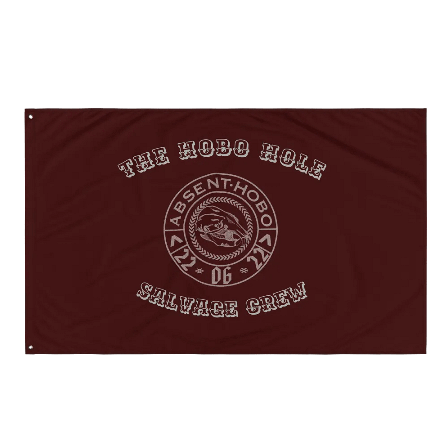 The Hobo Hole Salvage Crew Flag product image (3)