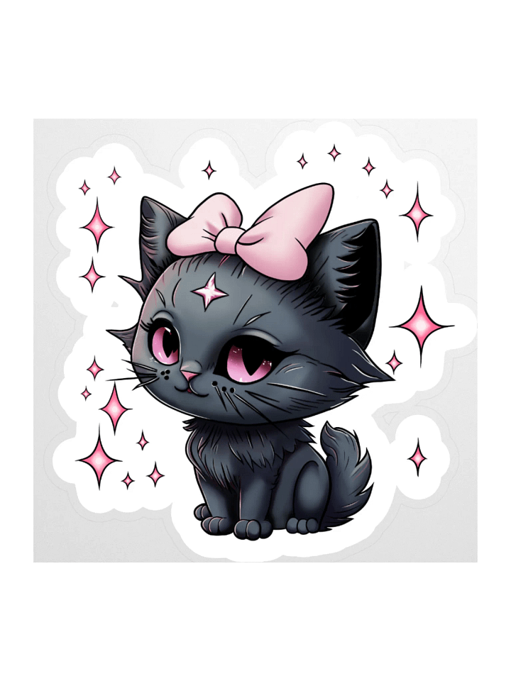 Tiny Terror Kiss Cut Stickers - No Words product image (1)