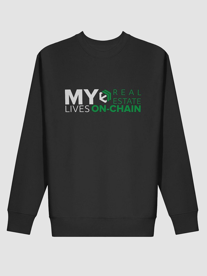 My Real Estate Lives On-Chain - Crewneck Sweater product image (2)