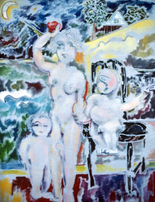 The Light in All Things (1987) on canvas (24" x 32") product image (1)