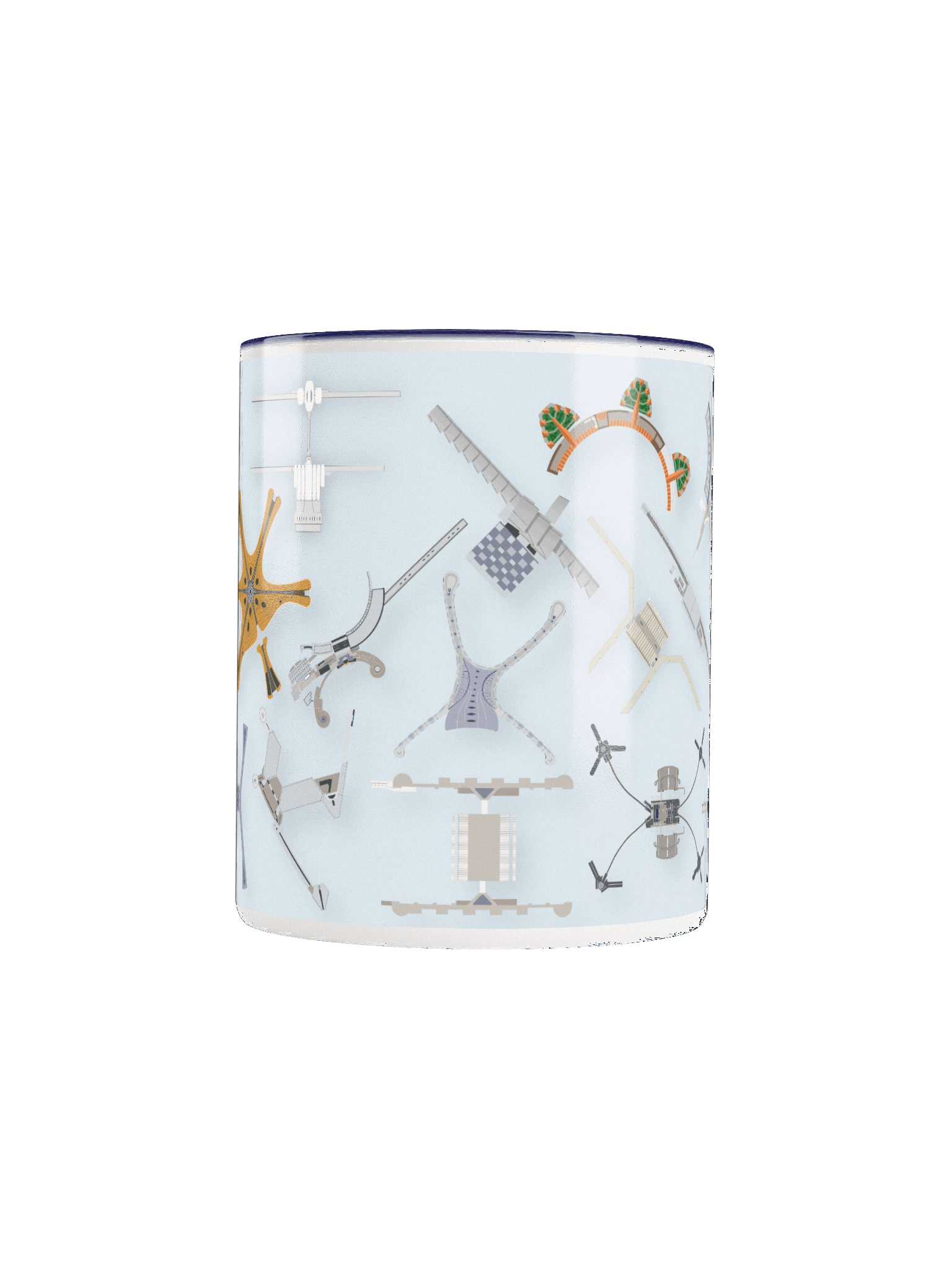 Airport Terminals - Mug Blue product image (5)
