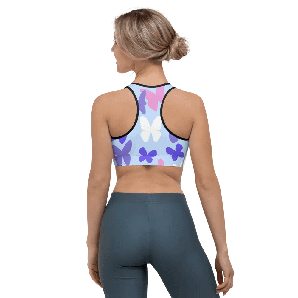 Butterfly Dreams All-Over Sports Bra product image (7)