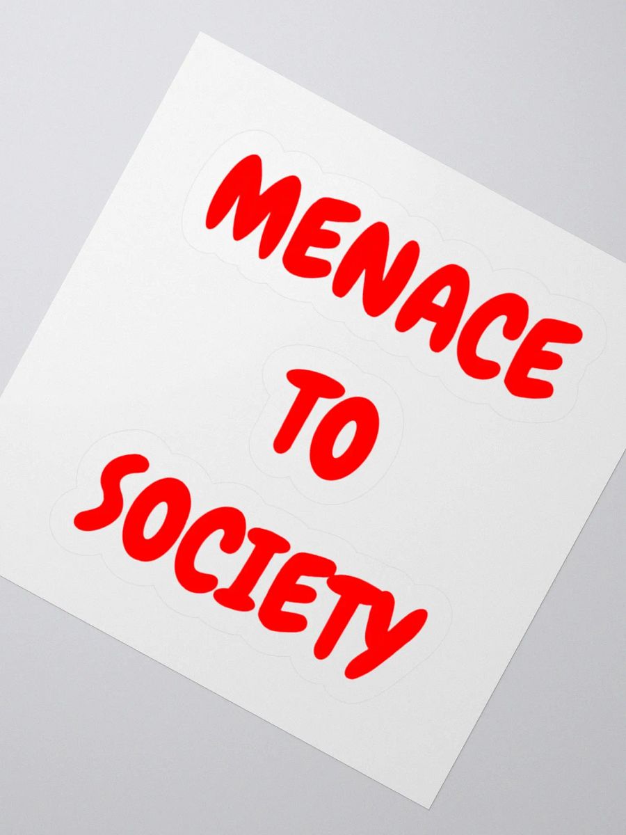 Menace to Society Kiss Cut Stickers product image (4)