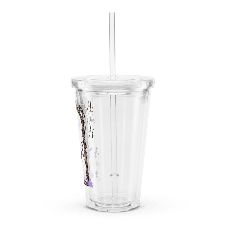 Hour of the Witch clear water tumbler[white text] product image (4)
