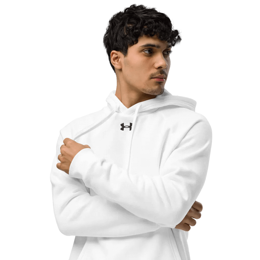 Ronin White pull over hoodie product image (7)