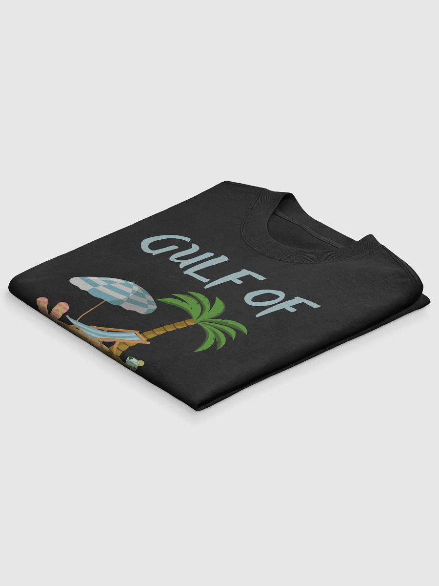 Gulf of USA 25 Beach Scene Oversized Faded T-Shirt product image (4)