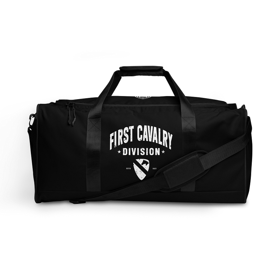 First Cavalry Division "First Team" Distressed Duffle Bag product image (2)