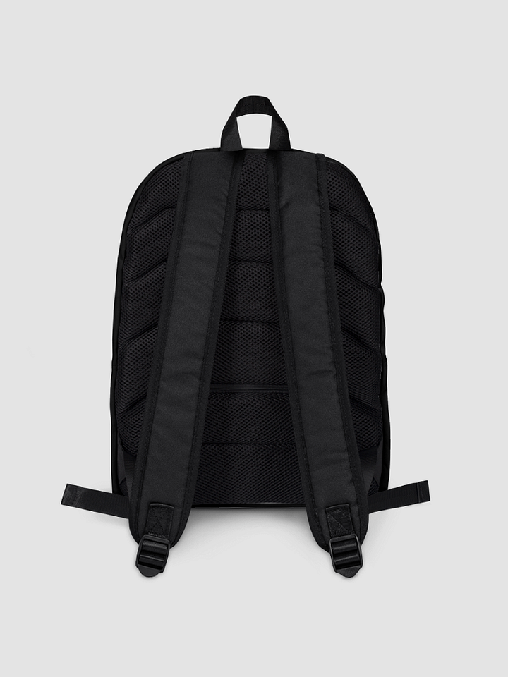 Black Cutesy Graffiti Print Backpack product image (2)