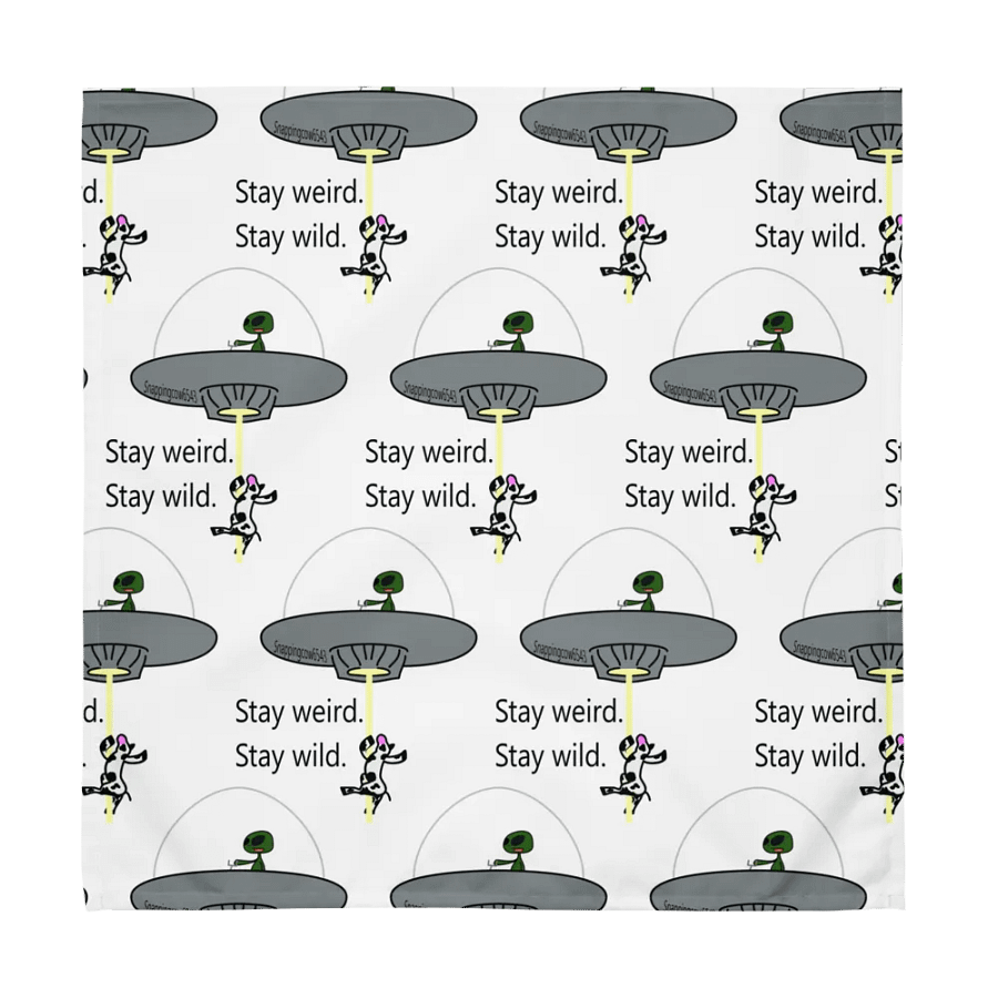 Stay Weird. Stay Wild. Napkins. product image (1)