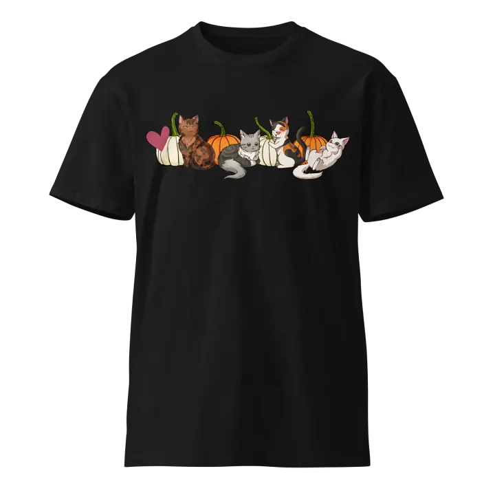 Pumpkin Patch Cats Tee product image (1)