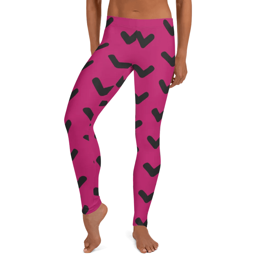 Vibrant V-Shape All-Over Print Leggings product image (9)