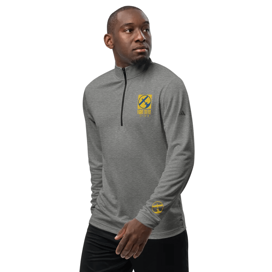 Fight to Fly Studio - Adidas Lightweight Quarter-Zip Pullover product image (6)