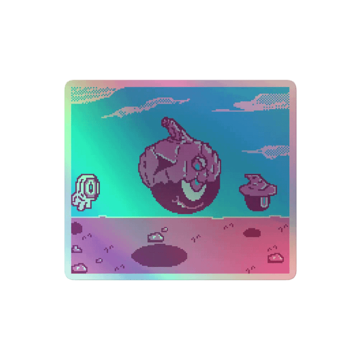 Spooky Eyes - Holographic Sticker product image (2)