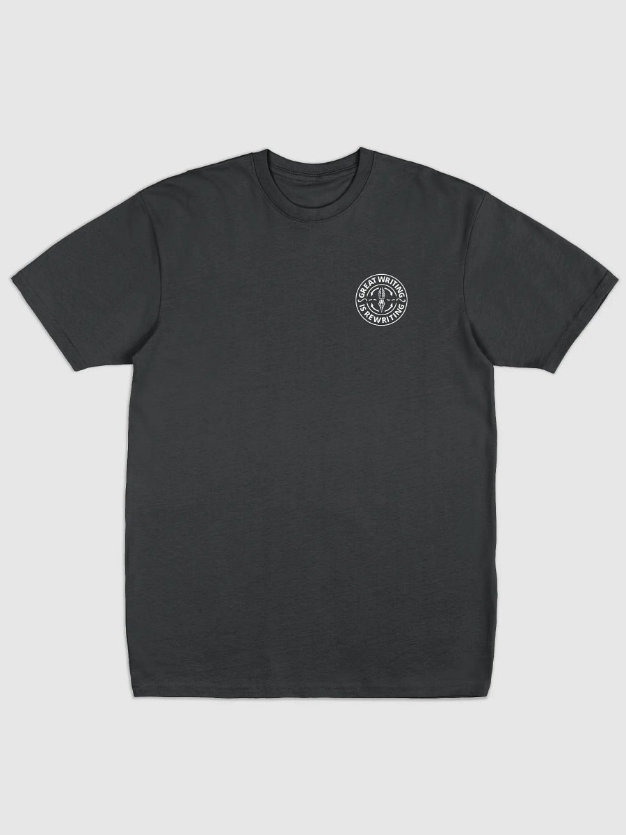 Great Writing Is Rewriting—Premium Heavyweight T-Shirt product image (3)