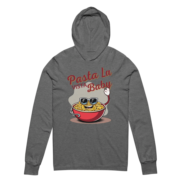 Pasta La Vista Baby Hooded Long Sleeve Tee product image (10)