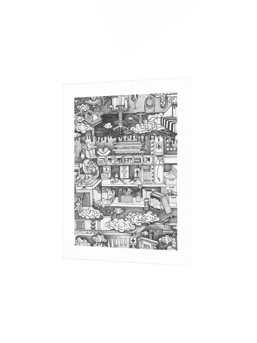 Workshop - Original Art Print product image (3)